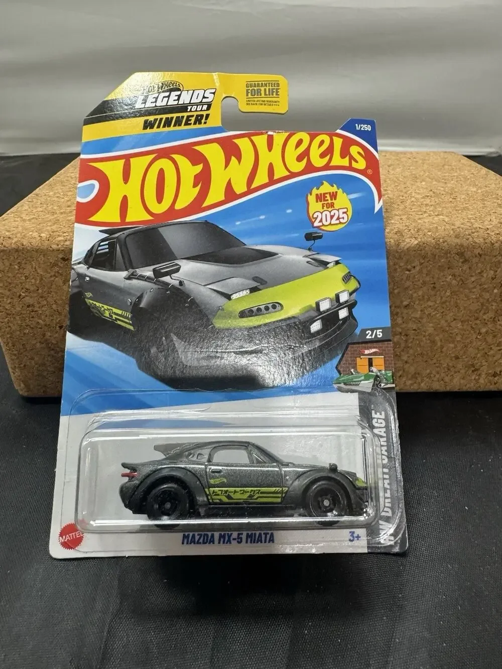 Hot Wheels 2025 Mazda MX-5 Miata Chimera Legends Tour Winner 1/250 Dream Garage